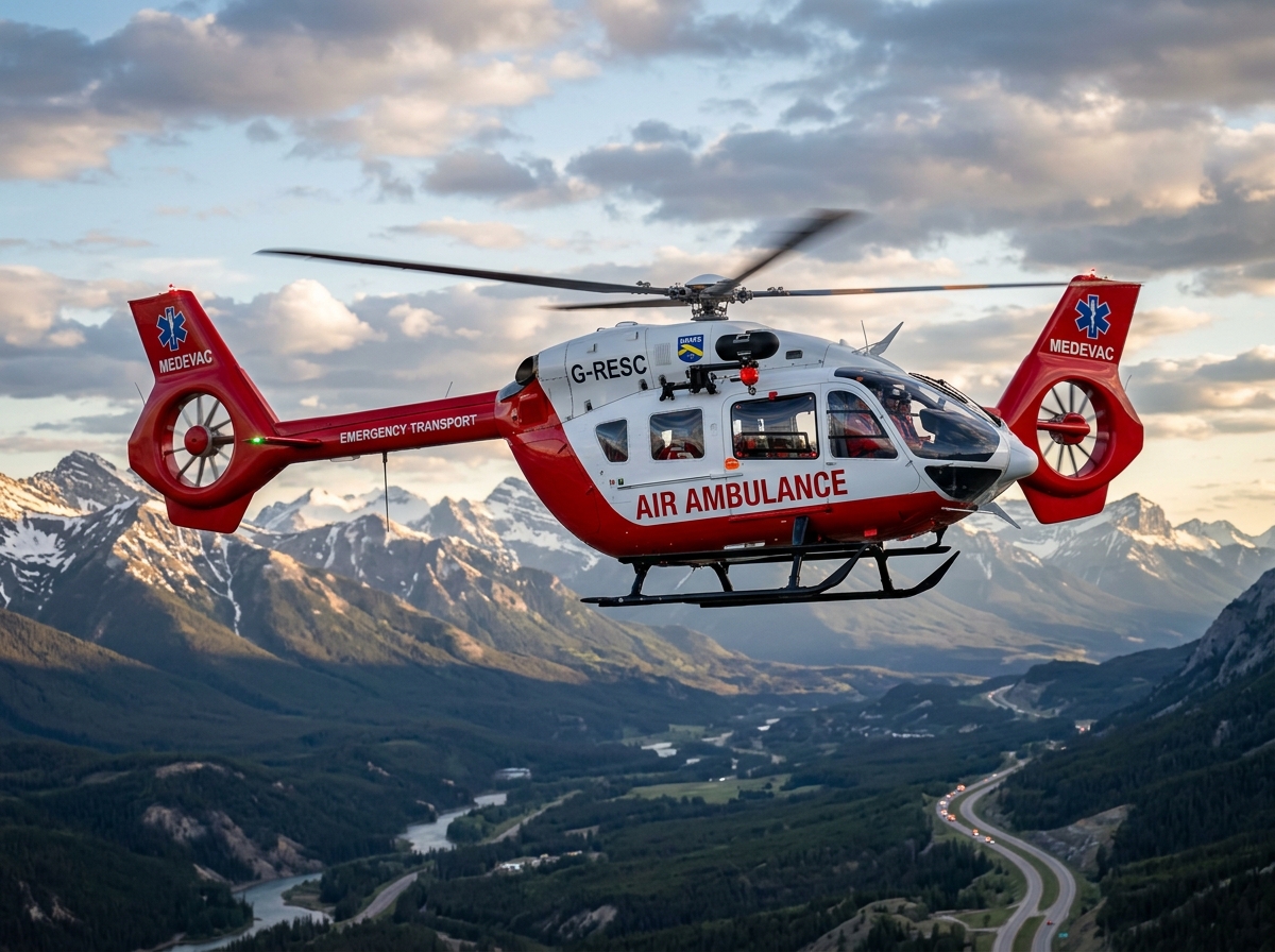 Gyan Air Ambulance Helicopter